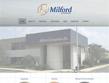 Tablet Screenshot of milfordei.com